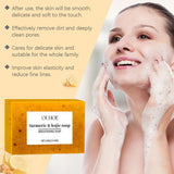 100g Turmeric Soap, Lemon Kojic Acid Soap, Shower And Facial Soap Body Care  Face Cleanser Turmeric  Soap Body and Face Cleaning