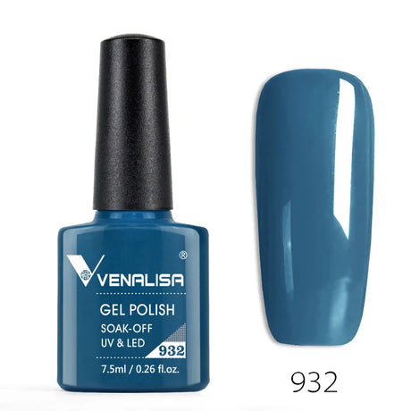 Venalisa 7.5ml Fashion Shiny Soak Off UV Gel Nail Gel Polish Cosmetics Nail Art Manicure Nails Gel Polish Tips Nail Varnish