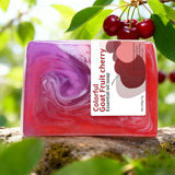 Fruit Cherry Organic Handmade Soap Natural Cherry Essence Nourishes Skin Moisturizing Cleansing Whitening Soap