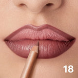 Nude Matte Lip Liner, Waterproof Long Lasting High Pigment Lip Pencil, Smooth Precise Lip Makeup Gift for Women
