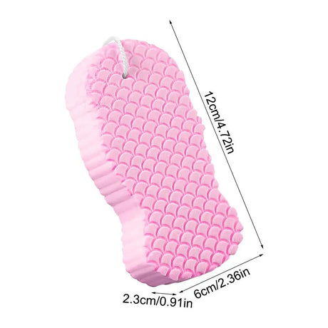 Bath Sponge Exfoliating Bath Scrubbing Sponges Body Washcloth Scrubber Deep Cleanse Exfoliating Skincare Shower Scrubbing Tool