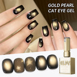 XEIJAYI 15ML Cat Eye Nail Polish Gel Phototherapeutic Gel Soak Off Nail Magnetic Gel Polish Nail Art DlY For Salon At Home
