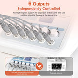 Microcurrent Muscle Stimulator EMS Tens Body Shaping Massage Breast Enhancement Neck Shoulder Back Arm Leg Massage Machine