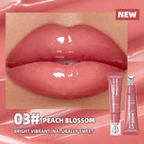 Mirror Lip Gloss, Lightweight Texture, Waterproof and Moisturizing, Long-Lasting Luster, Natural Makeup Effect