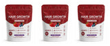 Women Hair Growth Vitamin Gummies Healthy Nourishment with Biotin Collagen Botanical Extracts Also for Skin Nail Care 60count