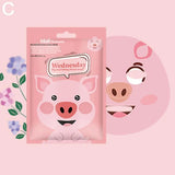 7 Styles Animal Face Mask Set Funny Panda Dog Pig Hydrating Sheet Mask for Spa Party Cute Skincare Gift for Women Girls 1/7PCS