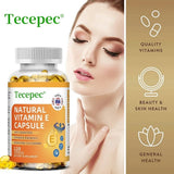 Vitamin E Capsules Helps Blood Birculation and Antioxidant & Brightens Skin Tone Daily Vitamin Supplement Beauty Health