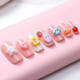 3D Silicone Gel Nail Art Molds Lovely Animals Stars Shapes DIY Resin Button Charms Nail Art Decoration Manicure Tool Supplies