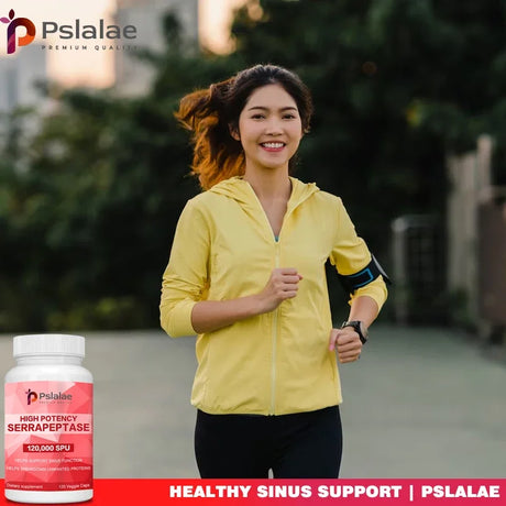 High Potency Serratiopeptidase Capsules - Supports Sinus Health and Airway Function and Improves Immunity Supplement