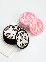 10Pcs Makeup Remover Pads Can Be Soaked in Water and Can Be Removed with Facial Makeup It Can Also Be Used with Makeup Remover.