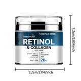 Retinol Collagen Face Cream Moisturiser Facial Anti Aging Whitening Skin Care Repair Fade Fine Lines Whitening Skin Shrink Pore