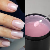 MSHARE 250g Clear Acrylic Gel Hard Gel For Nail Extension Pink Nude White Acrygel Hema TPO Free Builder Nail Gel French Nail Art