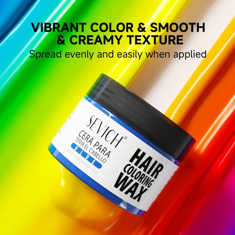 Temporary Hair Color Wax Coloring Styling Pomade Mild White Covering Nourishing Hair Clay Color Cream Gel Hair Dye Mud Easy Wash