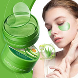 SADOER 60pcs Collagen & Aloe Vera Eye Mask Patches Anti Dark Circles Eye Bags Removal Moisturizing & Firming Skin Care Treatment
