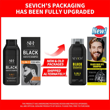 Hair Color Shampoo Instant Coloring Shampoo Cover Gray White Hair Concealer Natural Black Color for Men Women Hair Dye Coloring