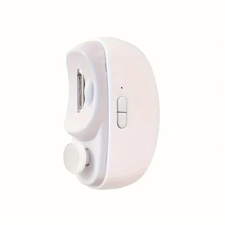 Electric Nail Clipper Cutter with LED Light 2 IN 1 Automatic Nail Grinder Trimmer for Baby Adult Mini Manicure Tools Nail Care