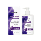 Hair Coloring Shampoo Color Enhance Hair Dye Protection Fade Yellow After Bleach Hair Non-Irritating Fixing Hair Dye Shampoo