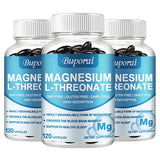 Magnesium L Threonate - Focus and Memory Enhancer, Supports Nerve Function, Muscle Strength, Bone and Joint HealthSupplements
