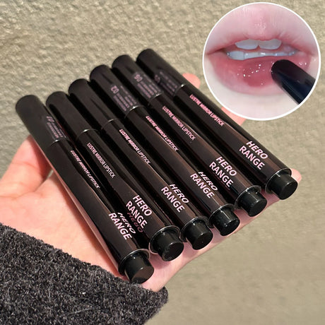 Mirror Jelly Lipstick Lasting Moisturising 6 Colors Water-light Lip Gloss Waterproof Pink Lip Tint Korean Makeup Women Cosmetics