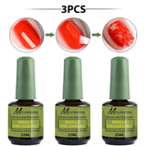 1/2pcs/Set Nail Magic Remover With Remover Tool Quickly & Easily Remove Gel Nail Polish And Poly Nail Gel Without Harming Nails