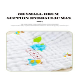 5pcs Baby Muslin Washcloths Burp Cloths, Baby Face Towels, Natural Muslin Cotton Baby Wipes, Soft Face Cloths For Newborn, Baby