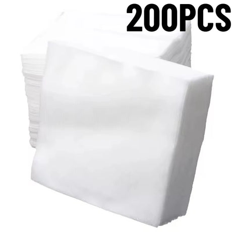 100/200PCS Cleansing Makeup Cotton Piece Disposable Stretch Cosmetic Cotton Piece Makeup Remover Facial Cleansing Tools