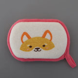 Baby Bath Sponge Kids Shower Rub Strong Water Absorption Soft Cleaning Brush Cute Cartoon Elephant Towel Material Cotton