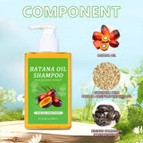 Organic Batana Oil Shampoo: Soothing Scalp, Intense Repair & Nourishing with Rosemary Extract for All Hair Types
