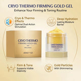 Cryo Thermo Firming Gold Gel for Sagging Skin 200g Anti Cellulite Improve Skin Elasticity Lifting Smoothing Sculpted Body Care ﻿