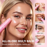 PDRN Pink Collagen Multi Volume Balm Stick Anti Aging Firming Anti Wrinkle For Eye Neck Forehead Smile Lines