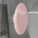 Baby Scalp Scrubber Baby Bath Hair Brush Soft Silicone Cleaning Tool for Cradle Cap Suction Cup Massage Comb for Boys Girls