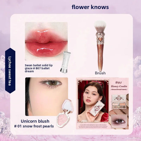 Flower Knows Makeup Sets Little Angel Bunny Garden Lip Glaze Blush Shell Jewelry Flowerknows Birthday Gift Kit De Maquillaje