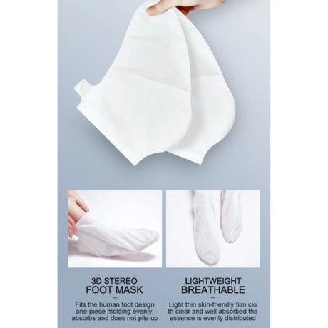 1 Pair Exfoliating Feet Mask Exfoliating Foot Peel Mask Socks Pedicure Peeling Dead Skin Remover Feet Mask Peel Moisturizing