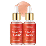 JUINHOU Dragon Blood Hydration Serum Infused With Dragon's Blood Extract Niacinamide Brighten Skin Refines Pores Bouncy All Day