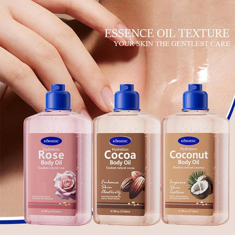 KORMESIC Coconut Moisturizing Body Oil Massage Essential in Body Skincare Care English Massage Oil Oil Body J0L1