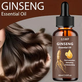 GSWP Ginseng Hair Oil, with Plant Extracts, Is Refreshing and Moisturizing, Reduces Tangles, Nourishes the Scalp. 60/120/180ml