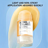 Retinol & Collagen Neck Facial Care Stick with Hyaluronic Acid, Deeply Moisturizes and Firms Skin Day & Night