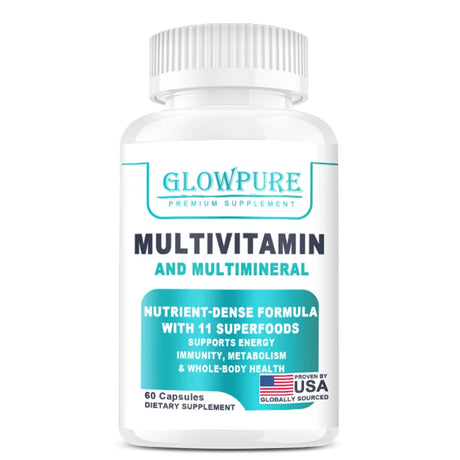 Organic Multivitamin for Women - Whole Food with B-Complex, Vitamin C, D3 & K2 for Immunity, Stress, Hair, Skin & Nails