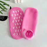Silicone Moisturizing Mask Socks Reusable Exfoliating Anti Crack Protective Dry Dead Skin Remover Tools  Foot Care