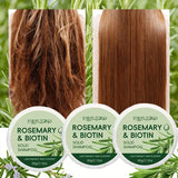 Rosemary Shampoo Soap: Deep Cleansing, Moisturizing and Nourishing, Scalp Relief and Oil Control, Hair Growth and Care, Daily Sh