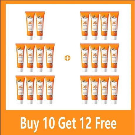 Orange Exfoliating Peeling Gel Facial Scrub Moisturizing Nourish Repair Scrubs Blackhead Removal Face Cleanser Korean Cosmetics