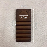 Nail Art Pen Holder Set Made of Natural Wood Multifunctional Color Palette Pen Washing Cup Storage Rack Pen Holder Nail Art Tool