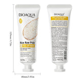 BIAOQUA White Rice Face Peeling Mask Moisturizing Remove Blackhead Whitening Anti-aging Anti Wrinkle Facial Peel Masks Skin Care