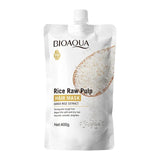 Rice Magical Keratin Hair Mask 5 Seconds Repair Damaged Frizzy Hairs Soft Smooth Shiny Moisturizing Nourish Hair Root Care