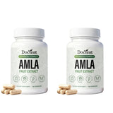 Docteat Amla Fruit Extract Capsules Daily Energy Stress Balance Skin Vitality Support for Men and Women 60 Capsules