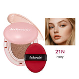 Lakerain Cushion Foundation Korean Makeup Base Mist Foundations Makeup Full Coverage Long-lasting Cc Cream Sunscreen Cosmetic