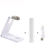 1pcs UV/LED Nail Lamp Set Handheld Light with Stand Rechargeable USB Gel Polish Nail Dryer For Quick Curing Manicure Tool