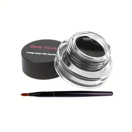 Rich Color Rendering Eyeliner Cream,Smudge Proof Waterproof Easy