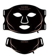 7 Color LED Face Mask with Neck Wireless Portable Red Light Therapy for Anti-Aging, Wrinkles, Skin Rejuvenation, Home Use