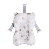 Baby Shower Bath Tub Pad Non-Slip Newborn Bathtub Mat Safety Nursing Foldable Support Comfort Body Cushion Mat Pillow Cartoon